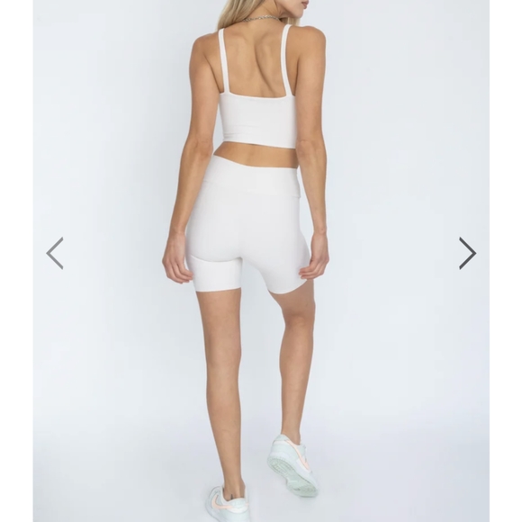 BNWOT Skatie Cece Bike Shorts Vanilla - Picture 2 of 8